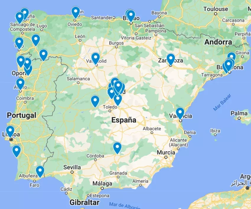 Mapa Sprinter