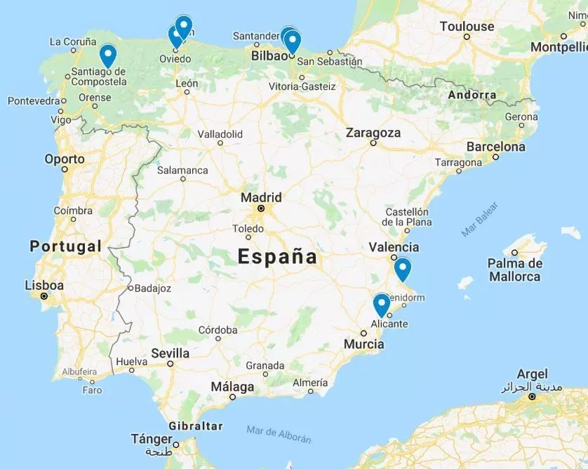 Mapa Eurekakids