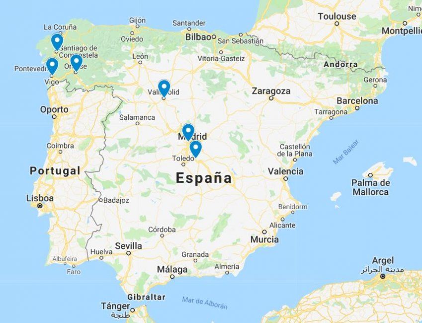 mapa sport zone