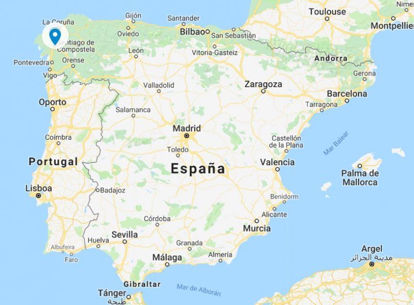 mapa calzarea