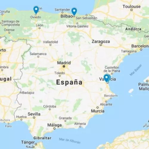 Mapa Celio