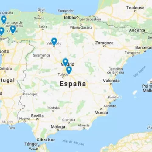 Mapa Sport Zone