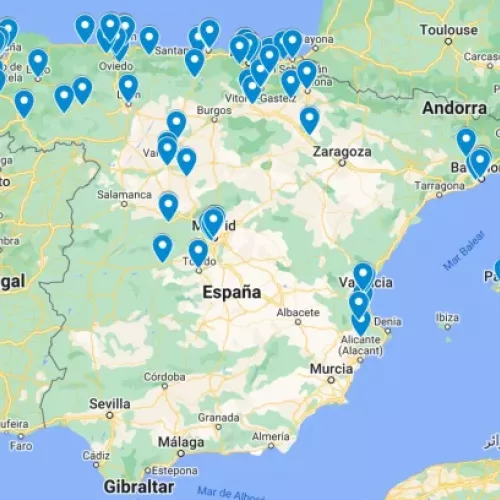 Mapa Amplifon