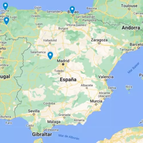 Mapa Arenal perfumerías